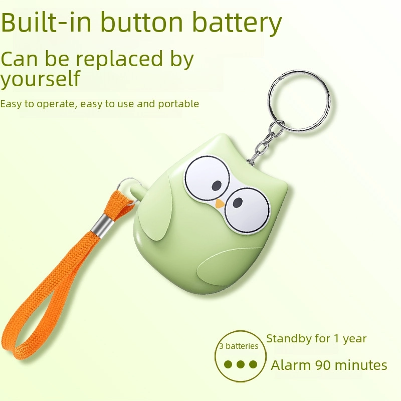 Portable Women's Anti-wolf Self-defense Alarm Student Scream Caller New Version Personal Safety Protection Equipment