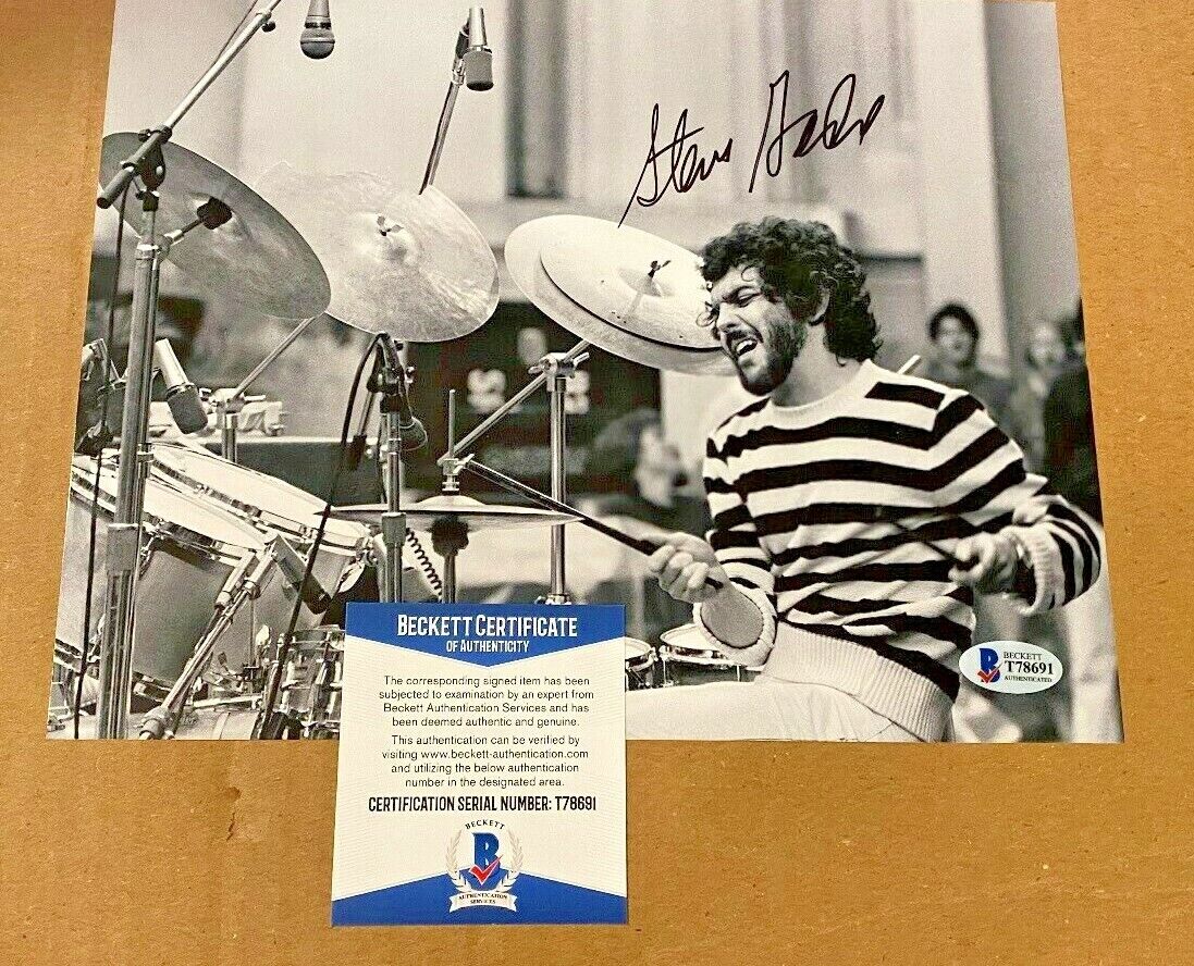 STEVE GADD SIGNED 8X10 Photo Poster painting BECKETT CERTIFIED #4