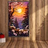 (40*70cm)DIY Full Round Drill Diamond Painting-Landscape