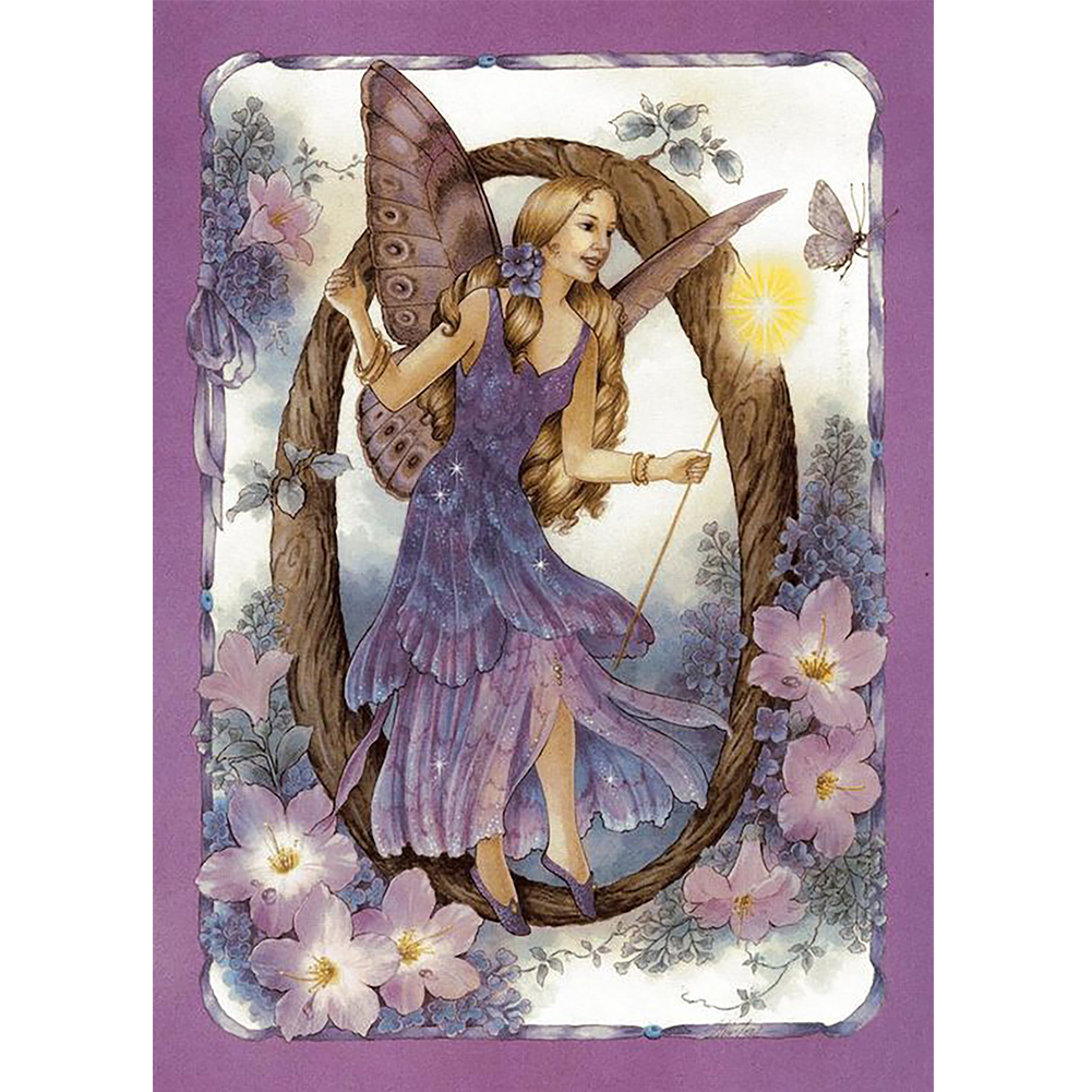 

Butterfly Fairy O - Special Shaped Diamond Painting - 30*40CM, 501 Original