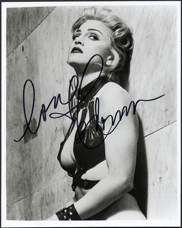 MADONNA Signed Photo Poster paintinggraph - Pop Star Singer / Vocalist 7x5 - preprint