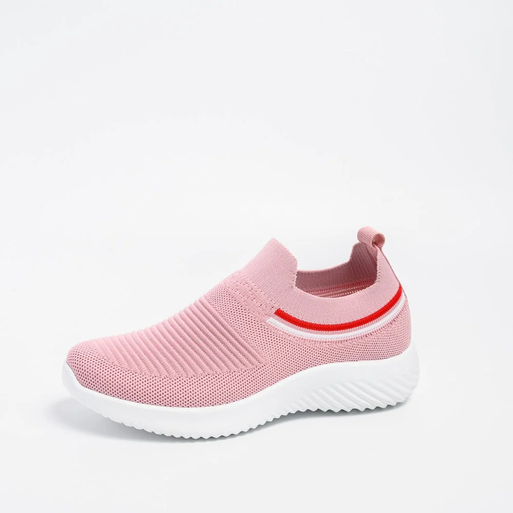 women's summer sneakers  Slip On Flat Shoes white  Loafers  women's tennis shoes Sock Sneakers shoes 2021Women Casual Shoes