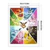 Pokémon-11CT Stamped Cross Stitch 50*65cm/19.69*25.59in(Big Size)