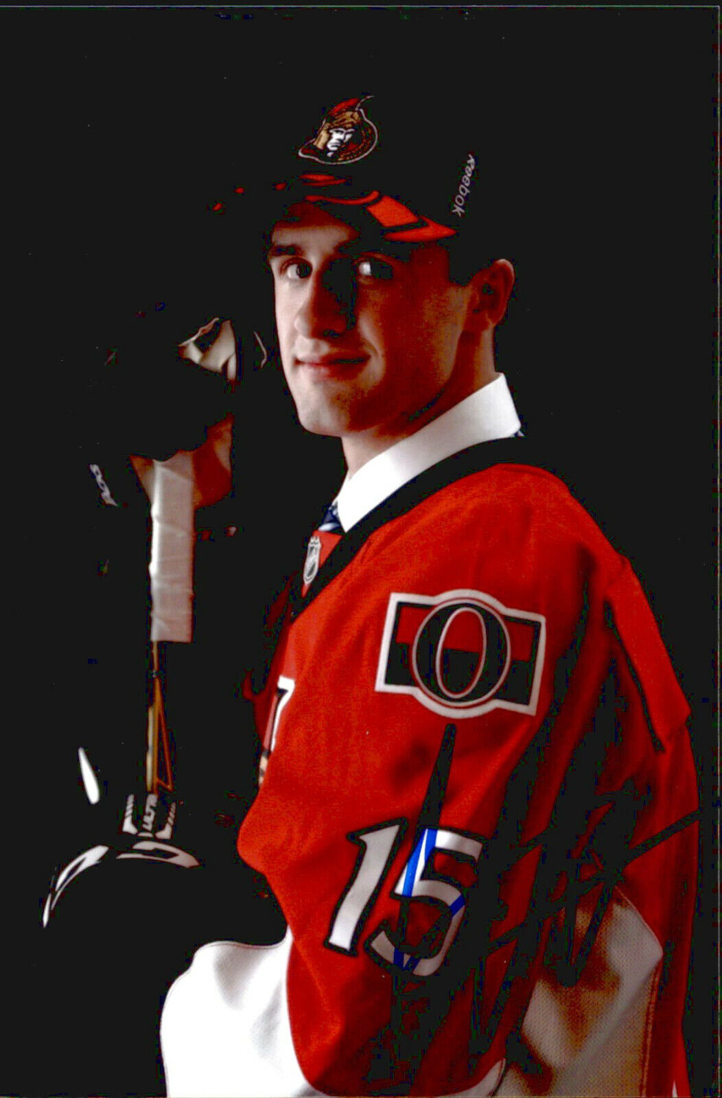 Colin White SIGNED autographed 4x6 Photo Poster painting OTTAWA SENATORS #2