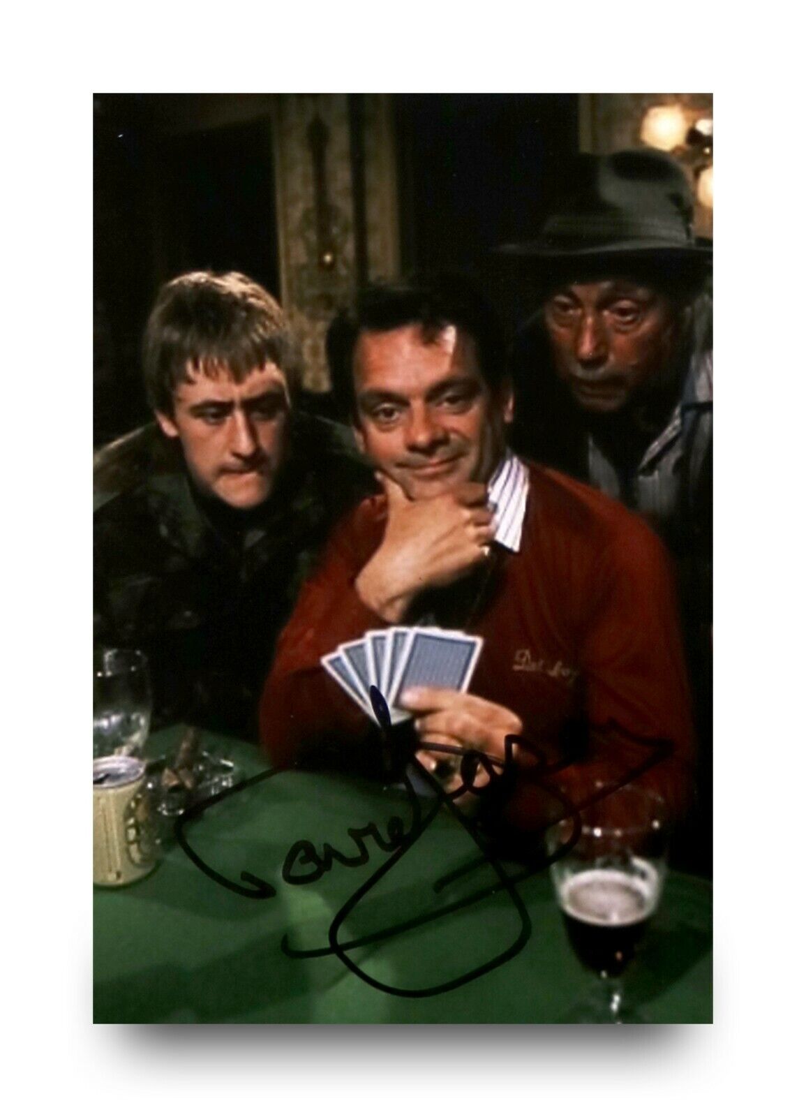 Sir David Jason Signed 6x4 Photo Poster painting Only Fools & Horses Del Boy Autograph + COA