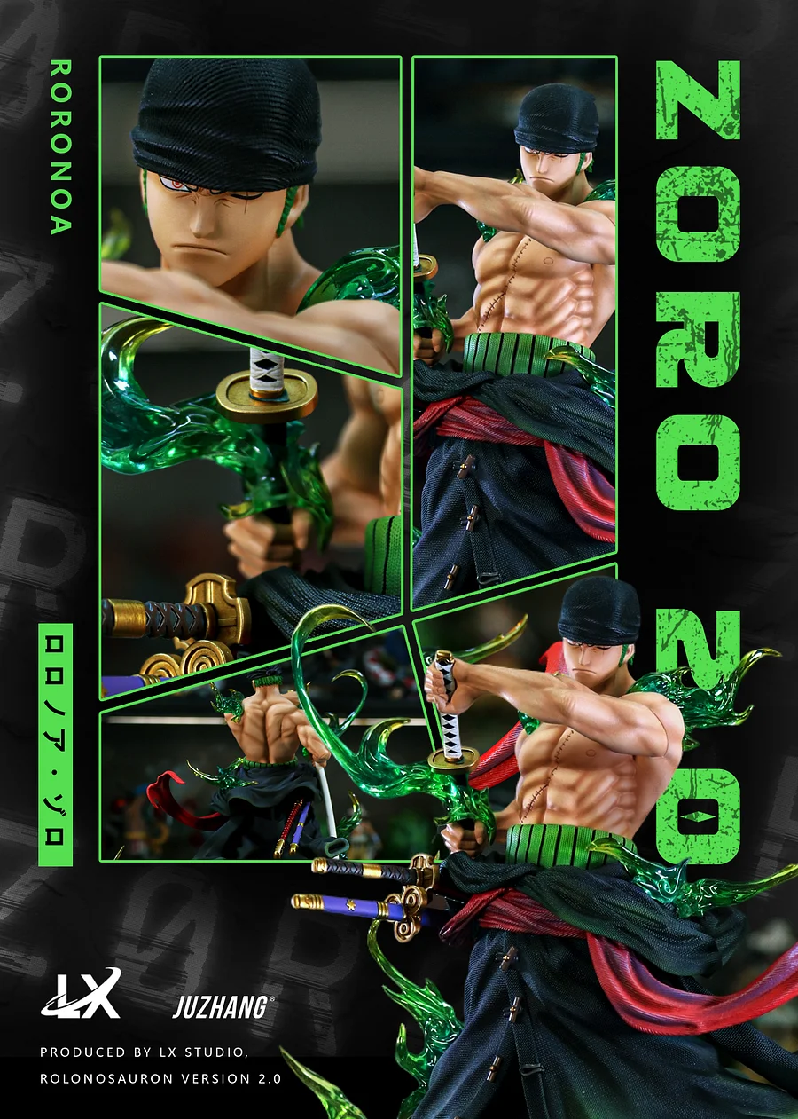 PRE-ORDER LX studio - One Piece - ZORO 2.0 Statue(GK)