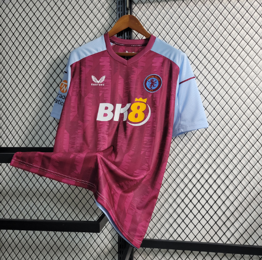 23/24 Aston Villa Home Football Shirt 1:1 quality