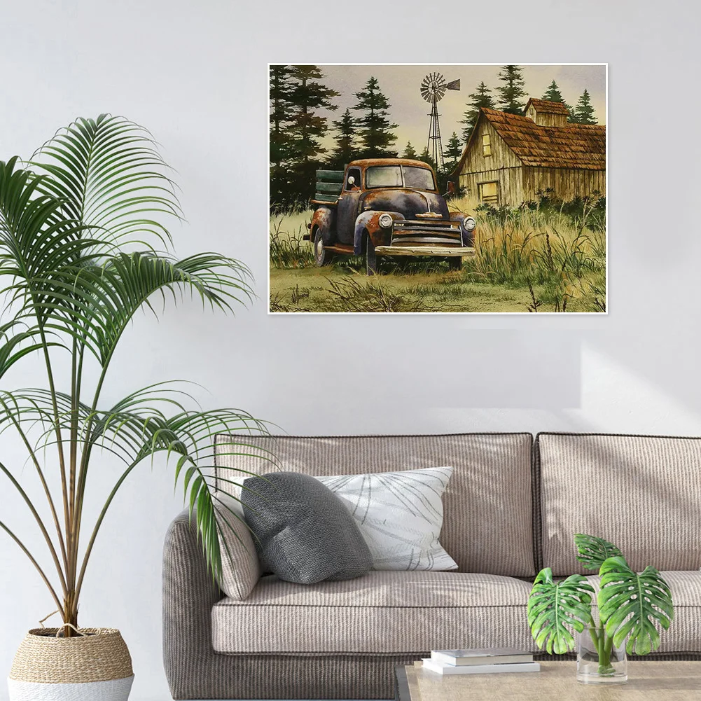 Car - Paint By Number(50*40cm)