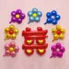50PCS Aluminum Film 18" Colorful 5 Petals Flower Shaped Balloons Wedding Party Festive Decors