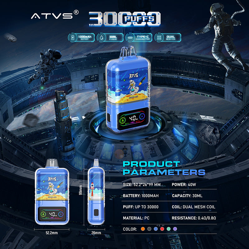 ATVS Astronaut 30000 Puffs Disposable Vape Wholesale ATVS OPVape