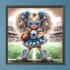 NFL football fille ronde drill diamond painting-40 * 40cm