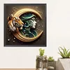 Diamond Painting-DIY Full Round Drill Beauty and Tiger