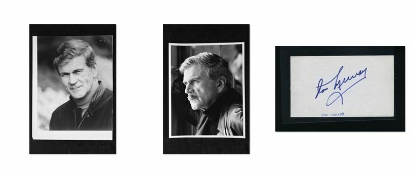 Don Murray - Signed Autograph and Headshot Photo Poster painting set - Knots Landing - Bus Stop