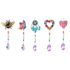 DIY 5D Diamond  Mosaic Sun Catcher Window Keyring Pendant Kits