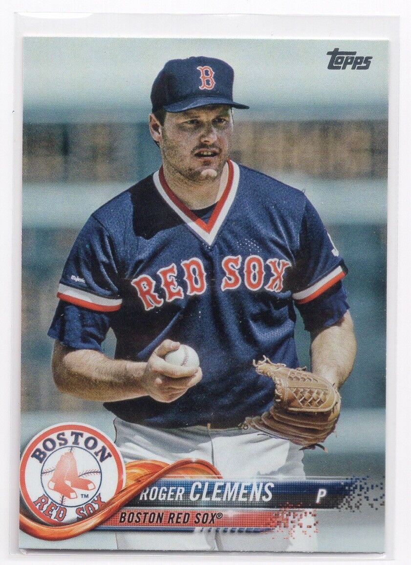 ROGER CLEMENS 2018 Topps Update Baseball Short Print SP Photo Poster painting Variation #US101