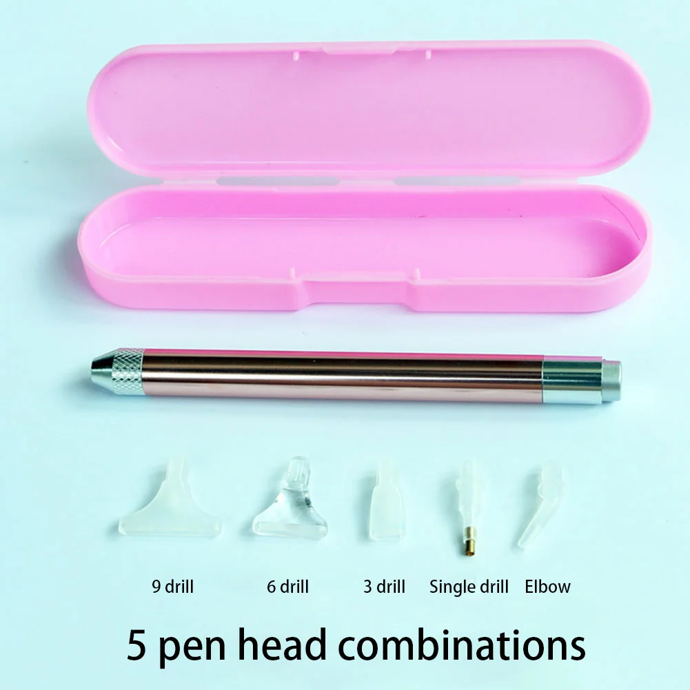 5D DIY Diamond Painting Luminous Pen Embroidery Pen Nail Art Craft Tool