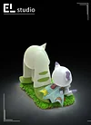 Small & Big Scale Culumon & Terriermon - Digimon Resin Statue - EL Studio