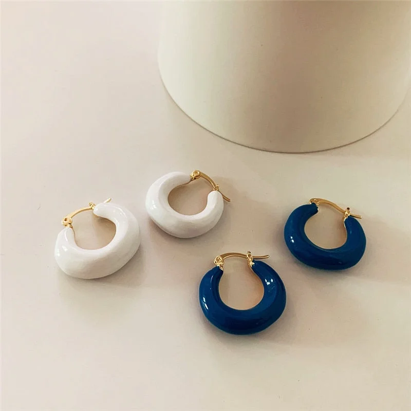 Aspyn Glaze Hoop Earrings