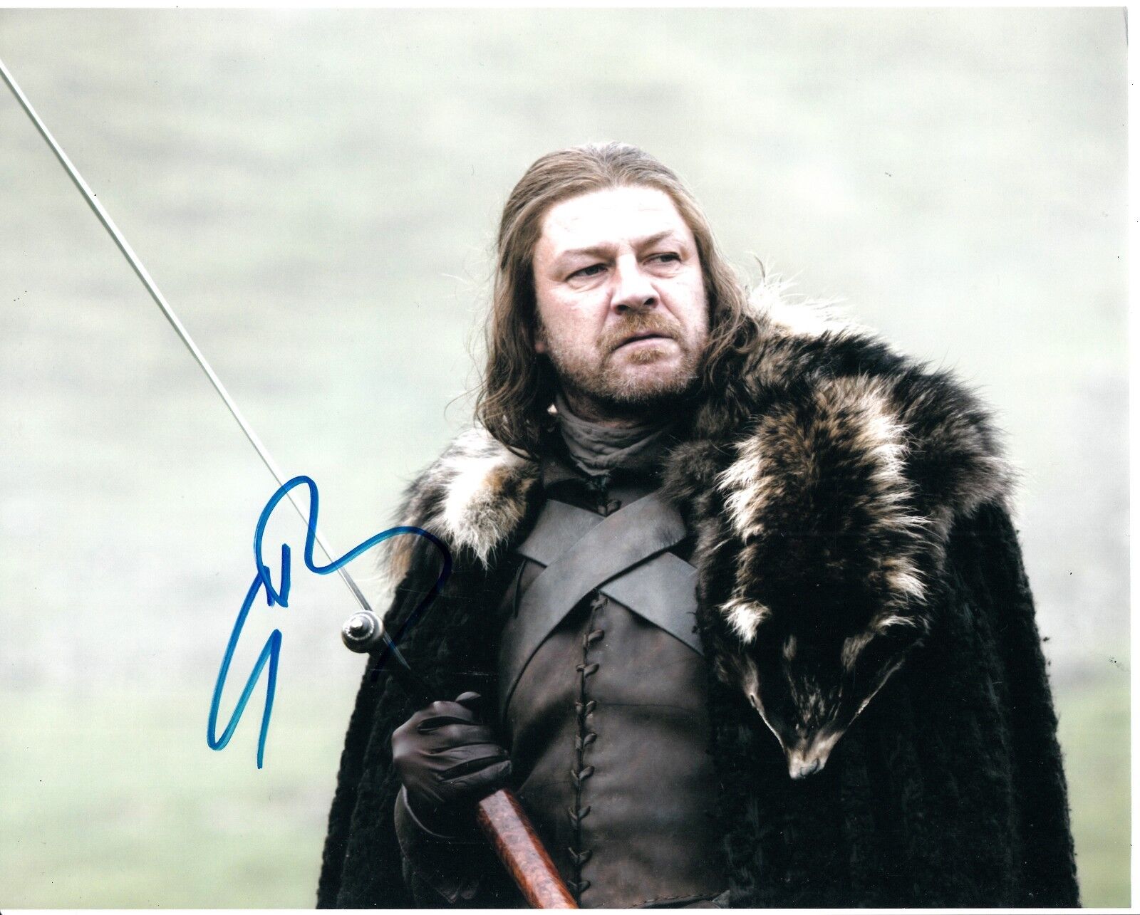 SEAN BEAN SIGNED GAME OF THRONES Photo Poster painting UACC REG 242 (5)