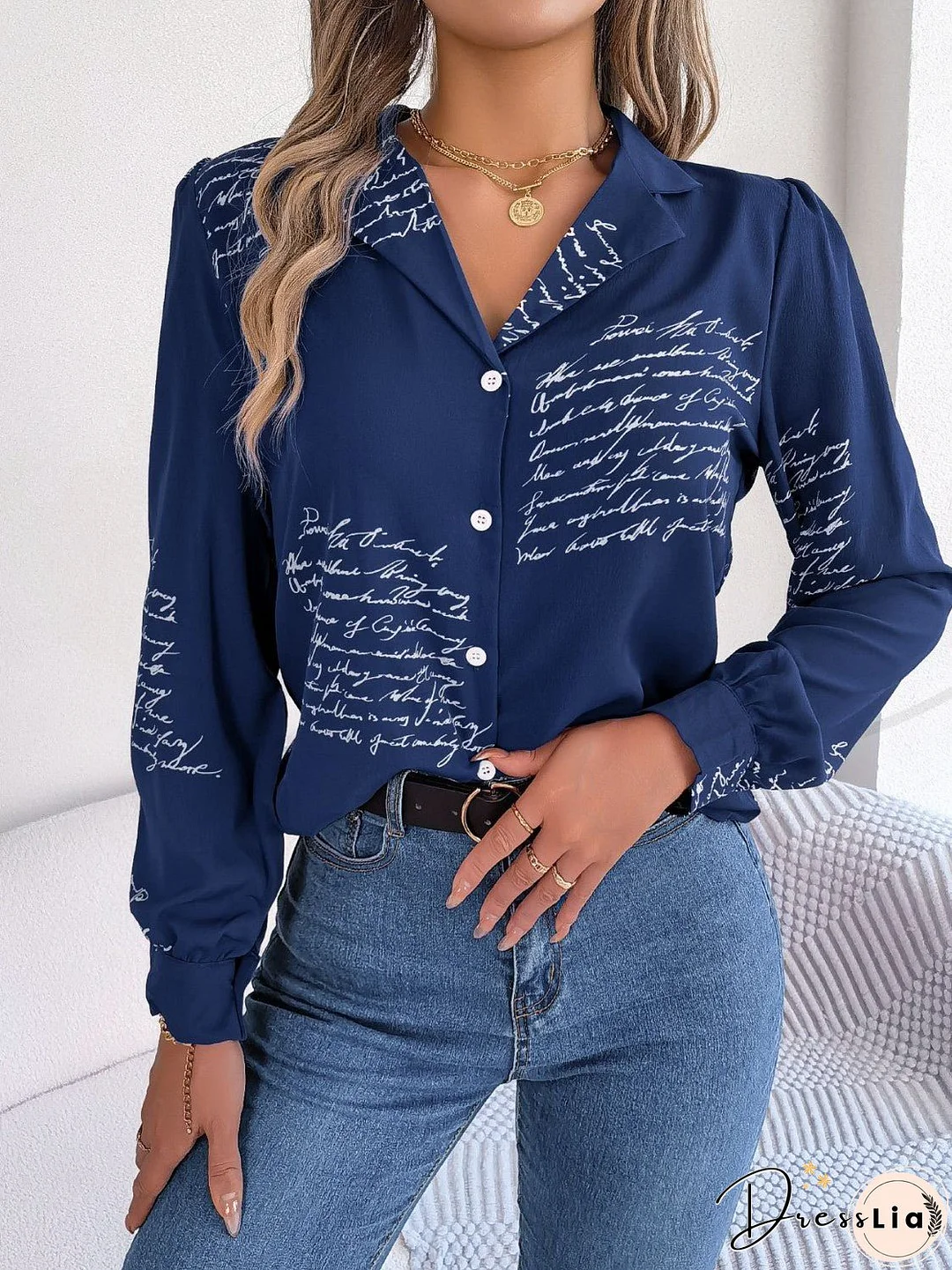 Classic and Comfortable winter Blouse