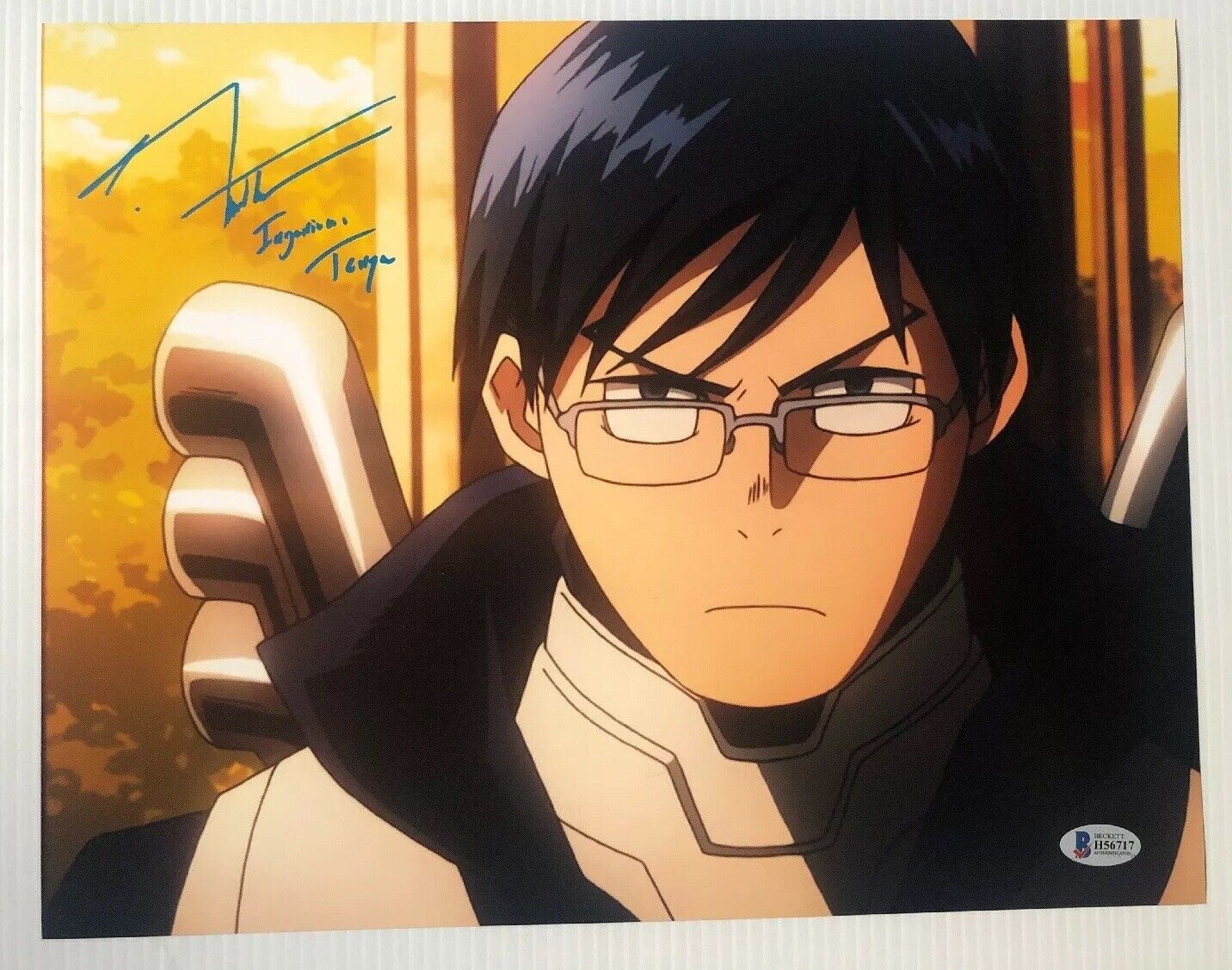 J Michael Tatum Signed 11x14 Photo Poster painting Tenya My Hero Academia BECKETT COA