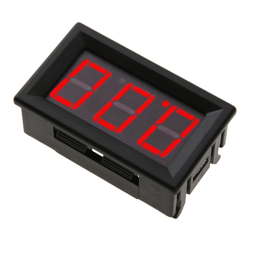 

0.56in Mini DC 0- 100V 3-Wire Voltmeter LED Display Digital Panel Meter, Red, 501 Original