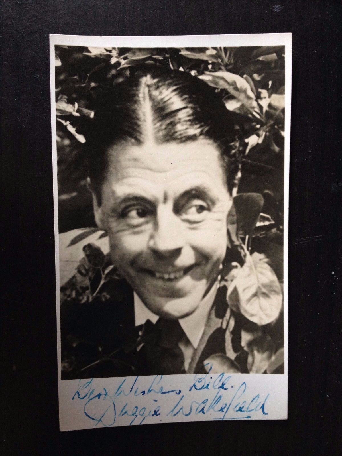 DUGGIE WAKEFIELD - ACTOR & COMEDY ENTERTAINER - SUPERB SIGNED VINTAGE Photo Poster paintingGRAPH