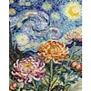 Van Gogh - Chrysanthemums-11CT Stamped Cross Stitch 40*50cm/15.75*19.69in