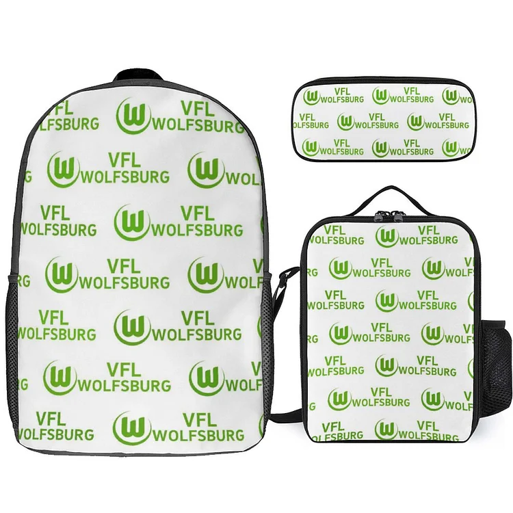 VfL Wolfsburg Student Schulranzen Lunchbag Stifttasche Kombination