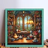 Study-11CT Stamped Cross Stitch 45*45cm/17.72*17.72in tapestrymarket