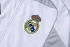 Real Madrid 25-26 Tracksuit Off-white and gray Chandal