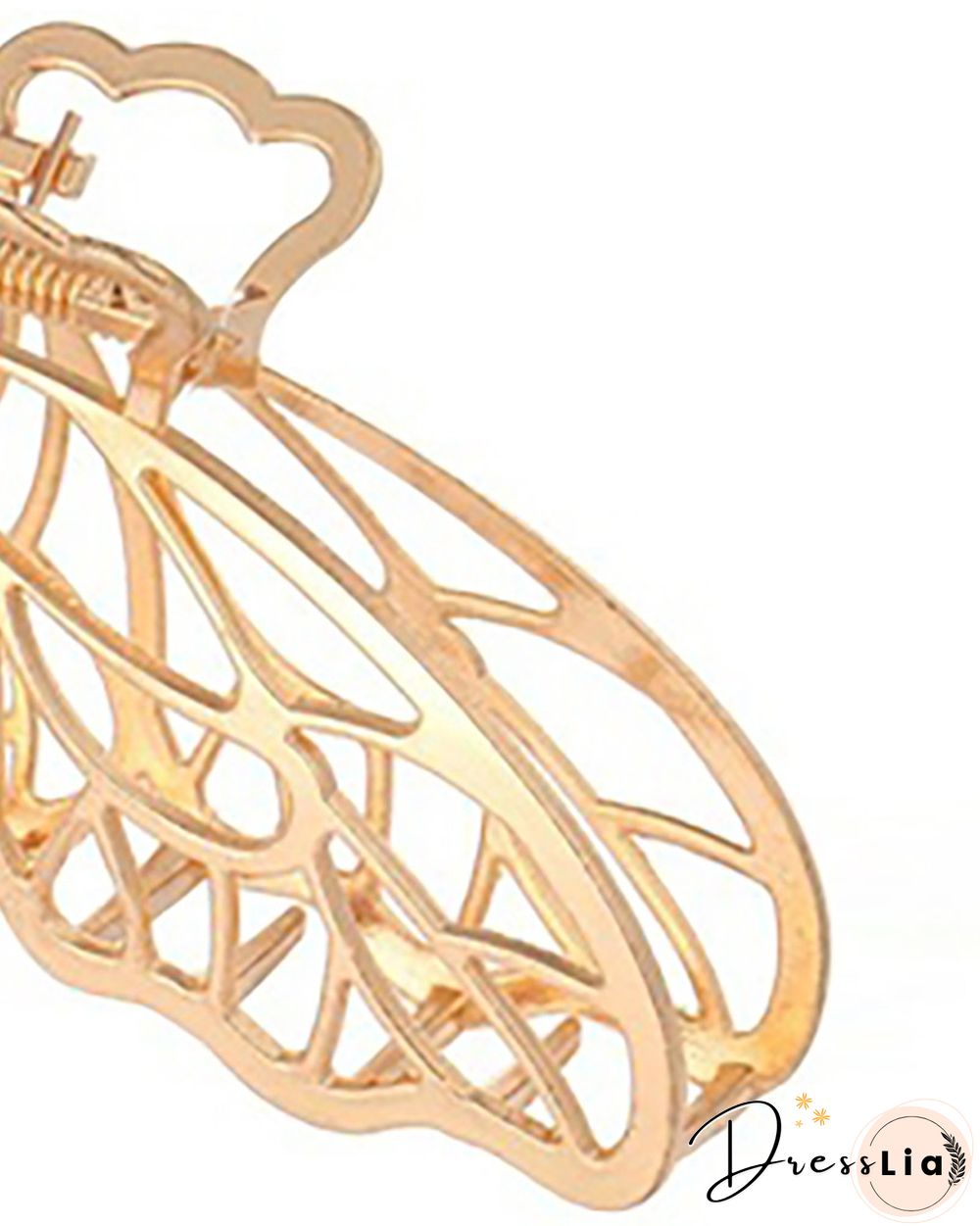 1PCS Butterfly Pattern Metal Hair Claw