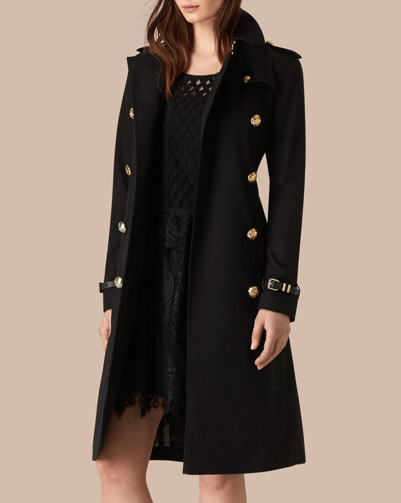 Stylish Retro Woolen Coat