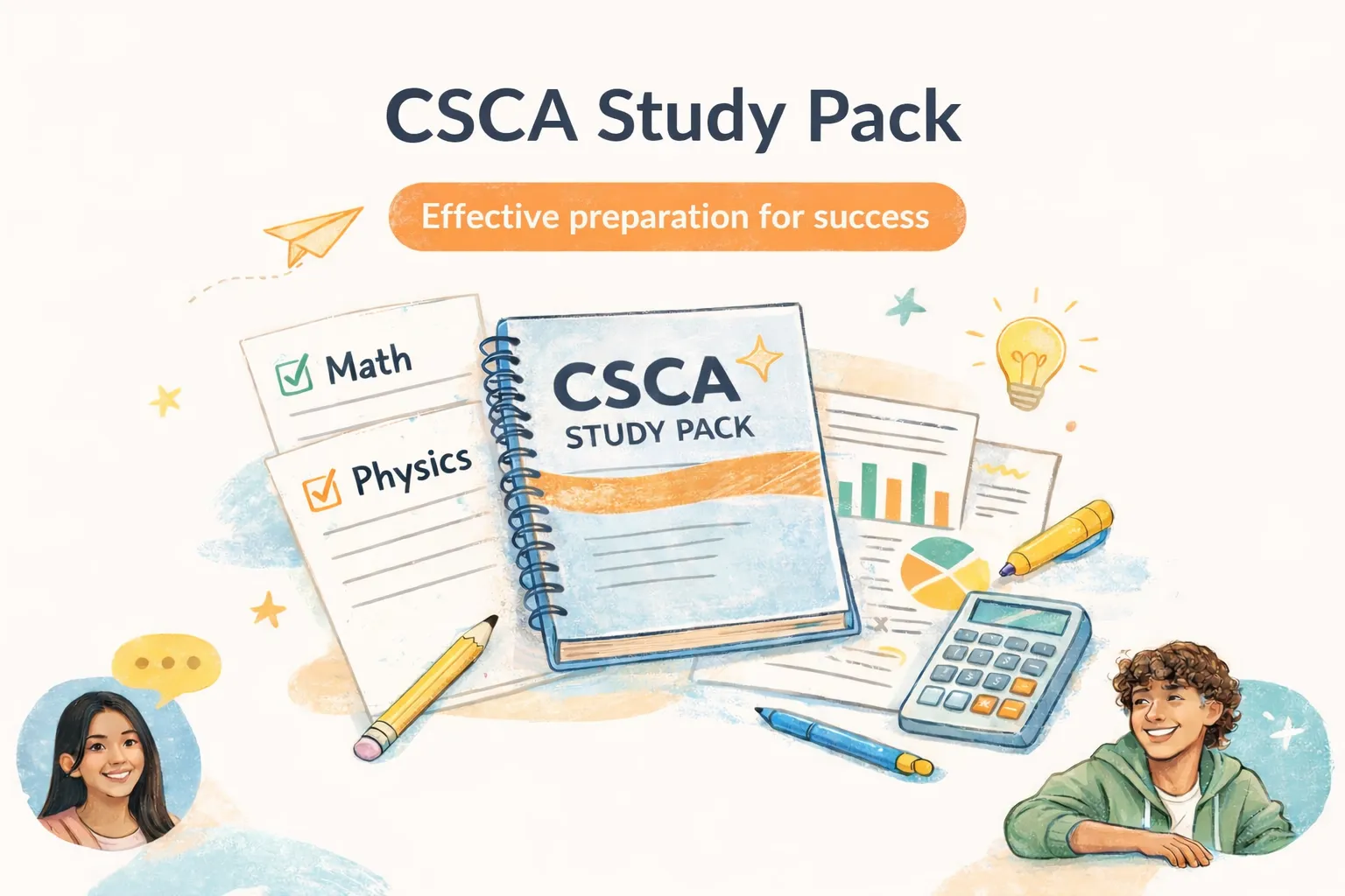 Crossline CSCA Study Pack textbook math chemistry and physics in both English and Chinese