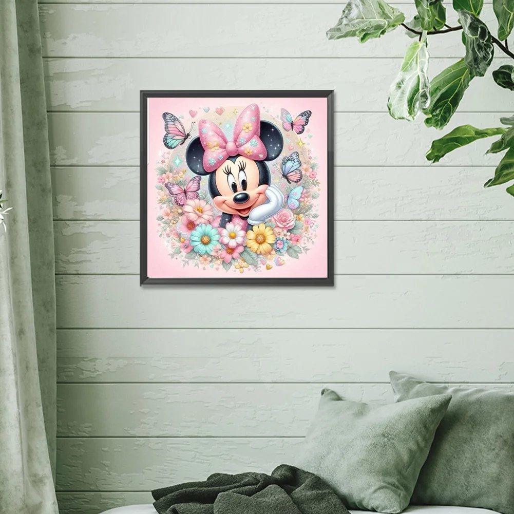Diamond Painting - Full Round Drill - Mickey Mouse(Canvas|30*30cm)