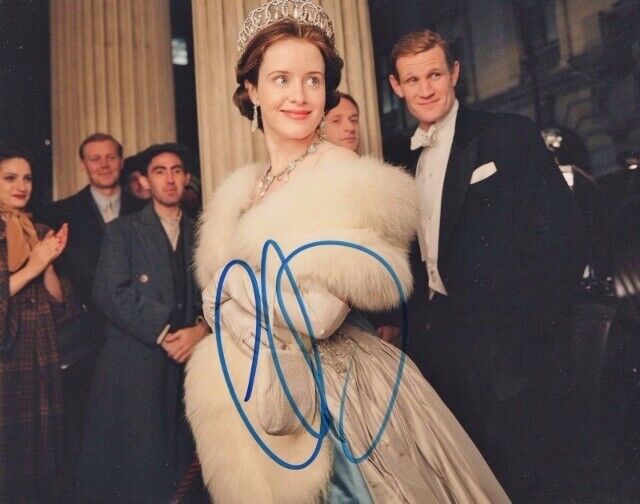 Claire Foy Signed - Autographed The Crown - Queen Elizabeth 8x10 inch Photo Poster painting