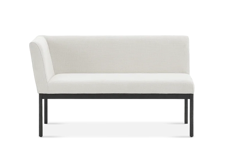 Elliot Performance Fabric Left Banquette Bench