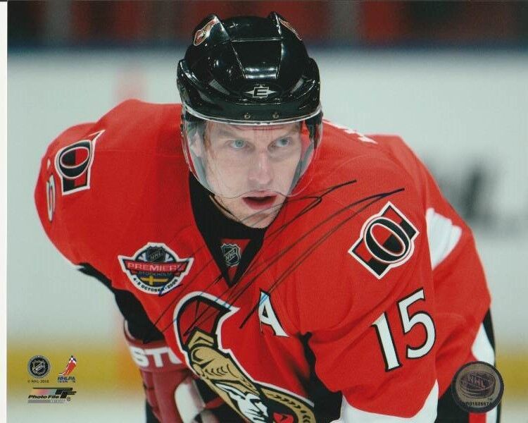 DANY HEATLEY SIGNED OTTAWA SENATORS 8x10 Photo Poster painting #2 Autograph