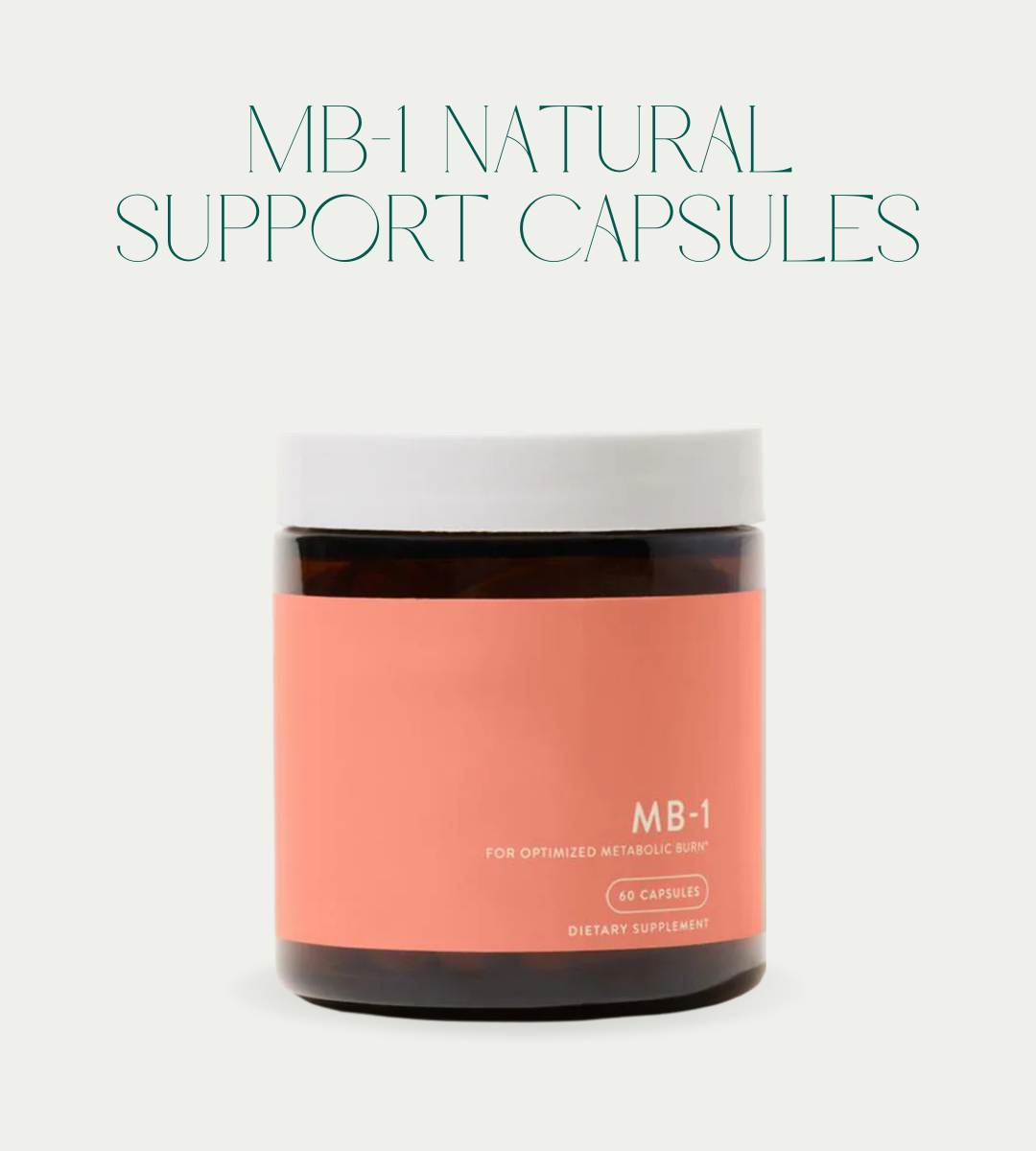 MB-1 Natural Support for Energy, Blood Glucose, Cholesterol and Overall Health