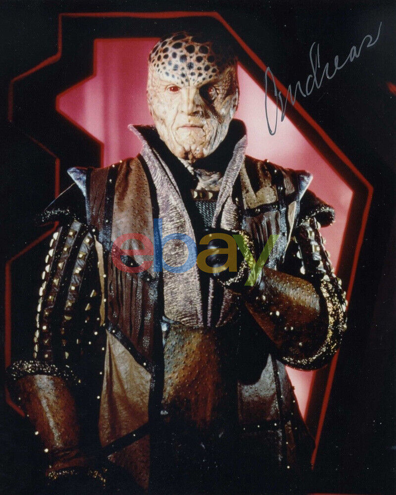 ANDREAS KATSULAS-BABYL<wbr/>ON 5 AUTOGRAPHED 8X10 Photo Poster painting SIGNED reprint