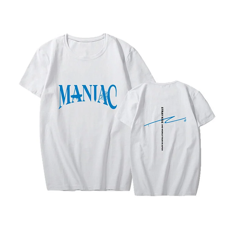 Stray Kids MANIAC Album Print T-shirt