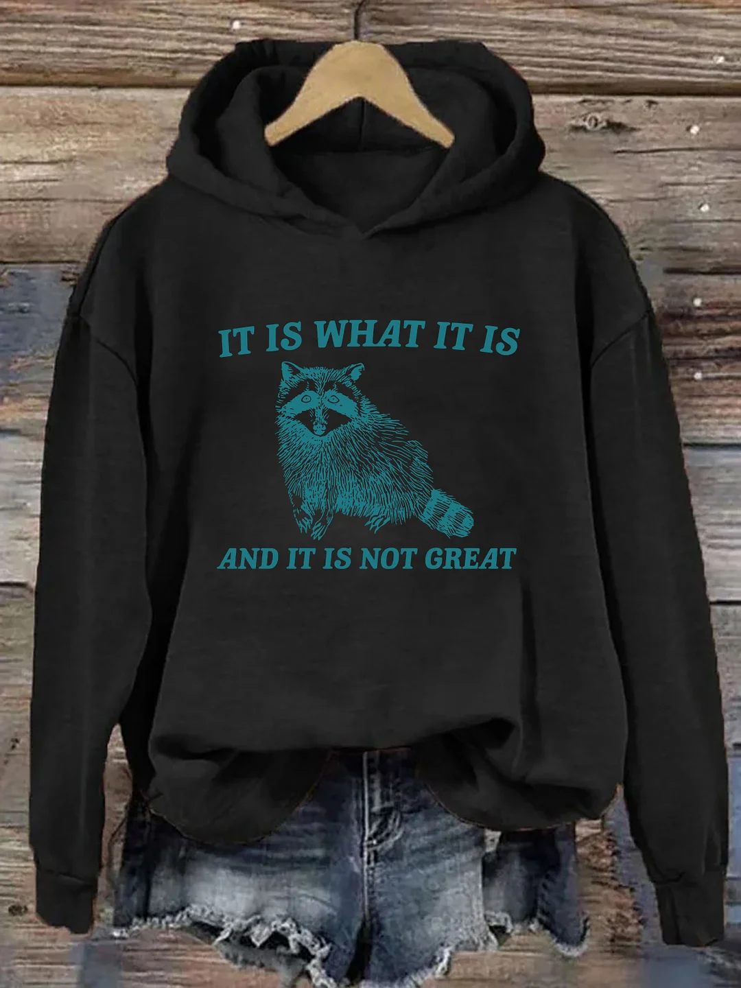 It Is What It Is And It Is Not Great Hoodie