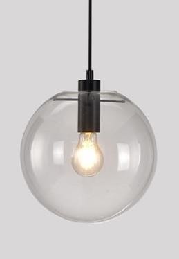 Nordic Modern Minimalist Glass Ball Pendant Lamp Single-head Restaurant Bar Pendant Light E27