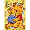 Winnie Pooh Glass Painting-Paint by Numbers Acrylic Painting 30*40CM