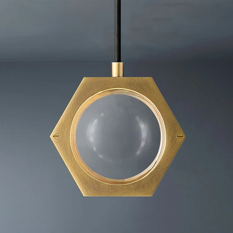 Lenses Grand Pendant Light For Living Room Vjlight