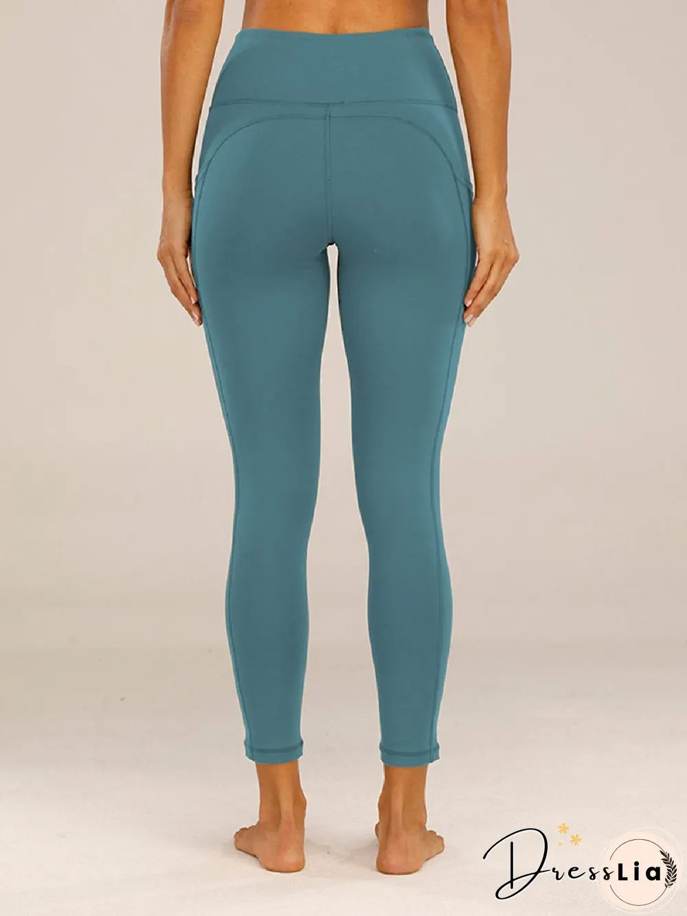 Solid Sheath Sports Yoga Fitness SweatSweatpants