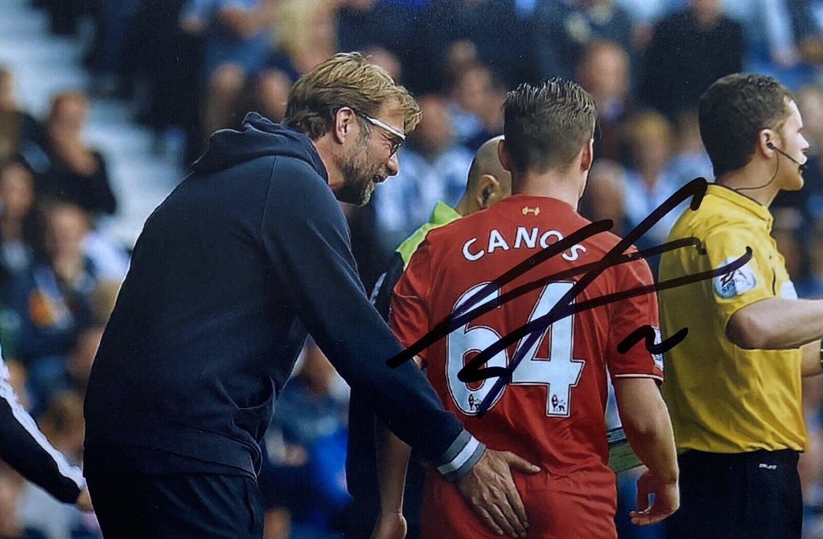 Sergi Canos Genuine Hand Signed Liverpool 6X4 Photo Poster painting, See Proof