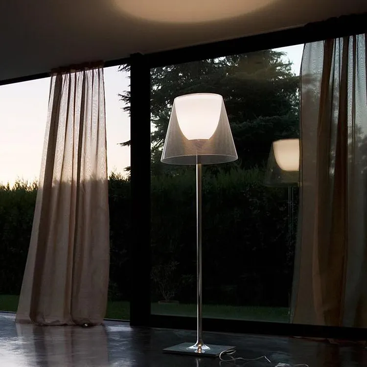 Eryn floor lamp, metal, 163CM long