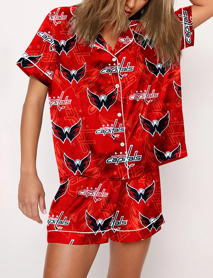 Women's Washington Capitals Hockey Pajama Set