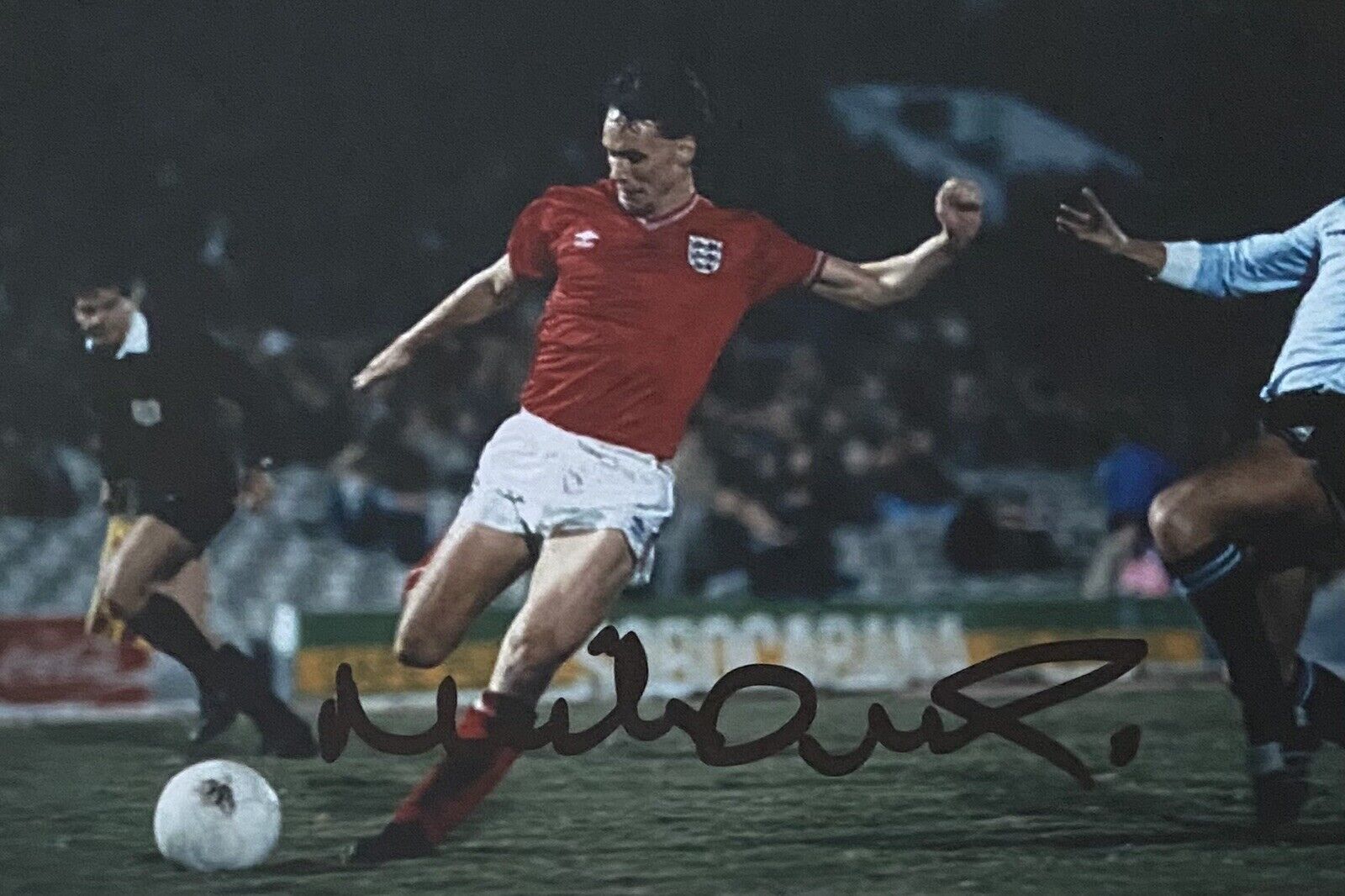 Mike Duxbury Genuine Hand Signed England 6X4 Photo Poster painting 4